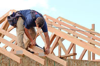 Higher Berry End roof trusses